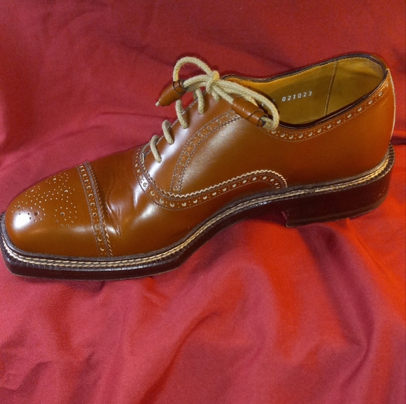 "Barrett" Italian made shoe. Size 9 brown - Picture 3 of 13